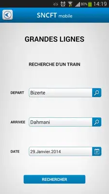 SNCFT Mobile android App screenshot 5